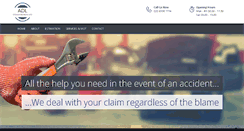 Desktop Screenshot of adlcrashrepairs.co.uk